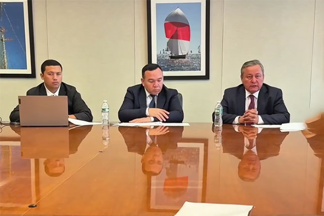 Андижон вилояти делегацияси “Oppenheimer & Co. Inc.” компанияси билан ҳамкорлик шартномасини имзолади