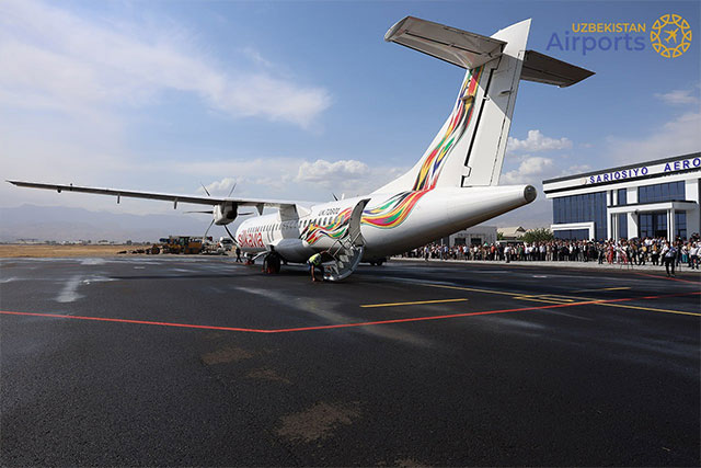 Sariosiyo aeroporti 30 yildan so‘ng faoliyatini tikladi