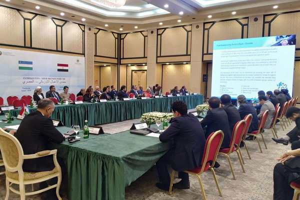 An Uzbek-Egyptian business forum takes place in Tashkent