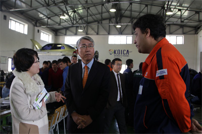 South Korean Ambassador visits Tashkent Vocational Training Center