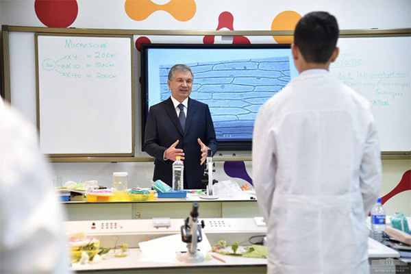 Presidential school opens in Tashkent