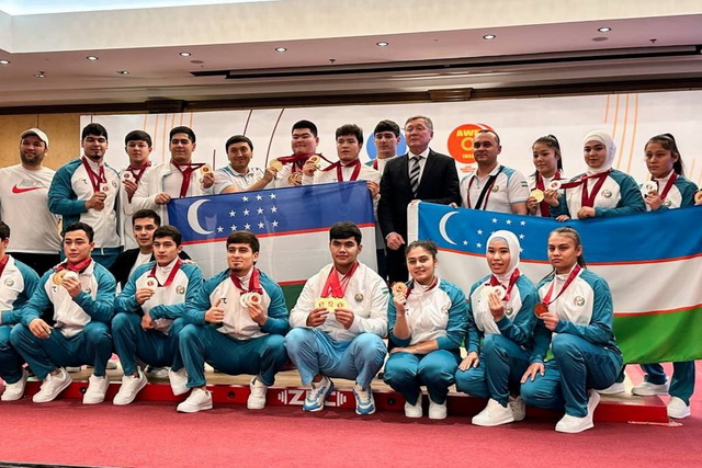 O‘zbekiston og‘ir atletika bo‘yicha Osiyo chempionatini muvaffaqiyatli yakunladi