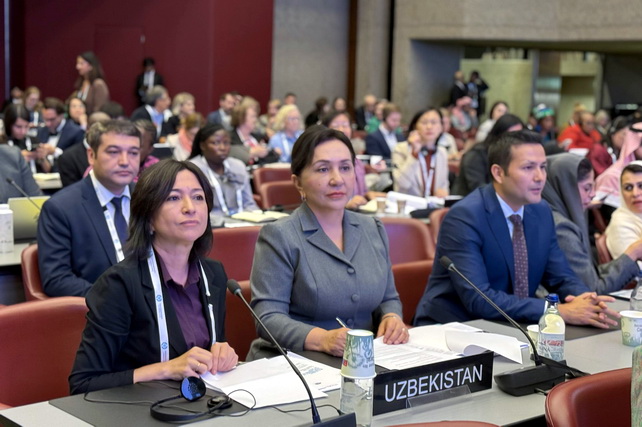 Сенат Раиси  Женевада Парламент аёл аъзолари форумида иштирок этди