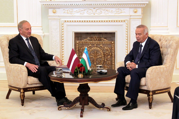 Uzbek, Latvian leaders discuss perspectives of cooperation