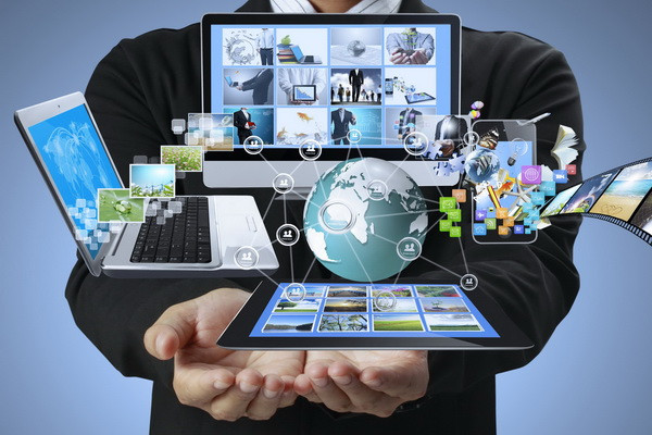 The share of ICT services in GDP increases