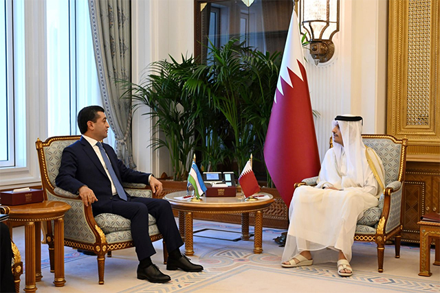 Uzbekistan, Qatar Discuss Strategic Partnership in Doha