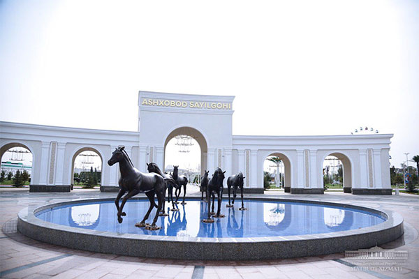 Park "Ashgabat" created in Tashkent