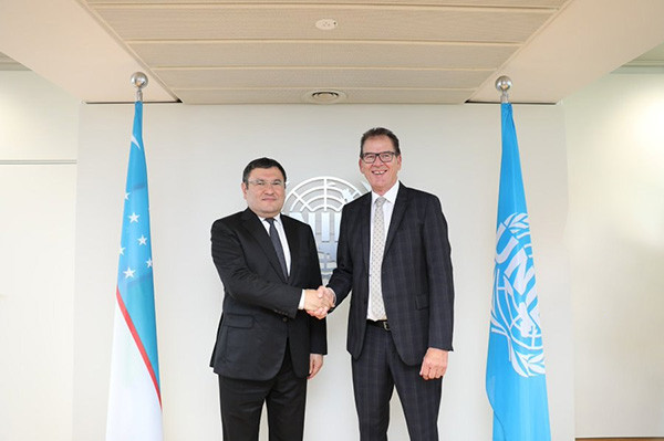 Minister of Energy of Uzbekistan meets with the Director General of UNIDO