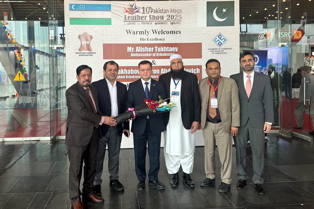 O‘zbekiston delegatsiyasi "Mega Leather Show-2025" xalqaro ko‘rgazmasida ishtirok etdi