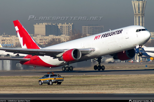 My Freighter aviakompaniyasi o‘z parkni sakkizinchi Boeing 767-300 yuk samolyoti bilan to‘ldirdi