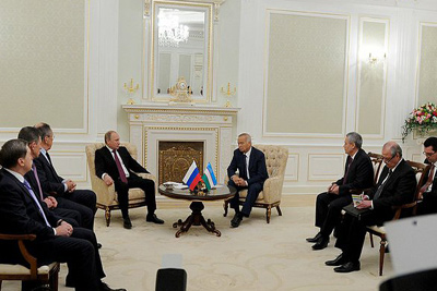 President of Russia and Uzbekistan hold talks