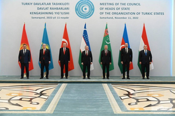Samarkand hosts a meeting of the Council of Heads of State of the Organization of Turkic States