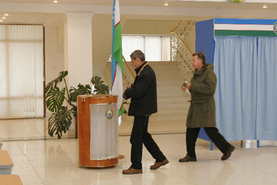 Presidential elections end in Uzbekistan