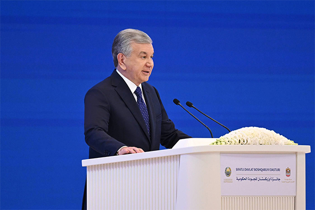 Мирзиёев: госреформы ставят в центр человеческое достоинство