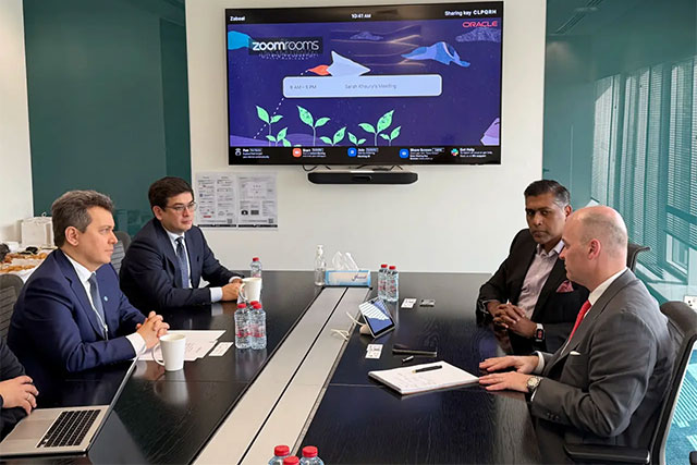 Uzbekistan showcases business expansion opportunities in the CIS and Central Asia to Oracle