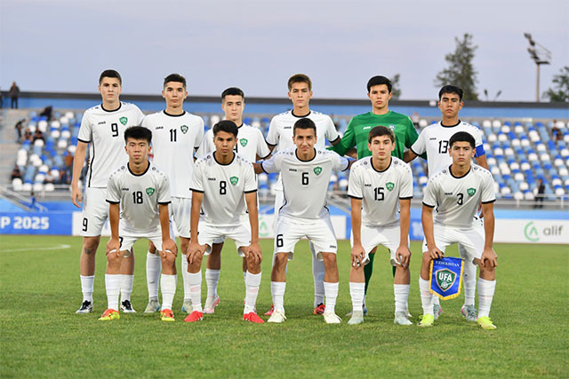 CAFA U-17 2025: Hisobda uch marta oldinga chiqqan O‘zbekiston finalda Tojikistonga mag‘lub bo‘ldi