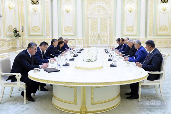 President of Uzbekistan receives the Speaker of the Grand National Assembly of Turkey