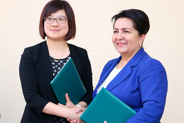 Delegation of the Shanghai Women’s Federation of China is visiting Uzbekistan