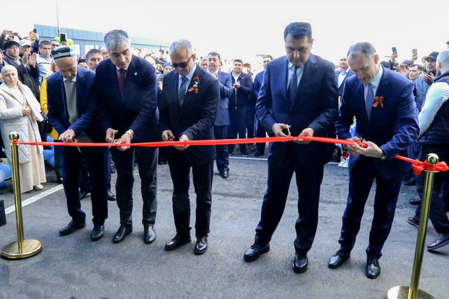 Rossiyaning Omsk viloyatida Farg‘ona ulgurji taqsimlash logistika markazining birinchi bosqichi ishga tushirildi