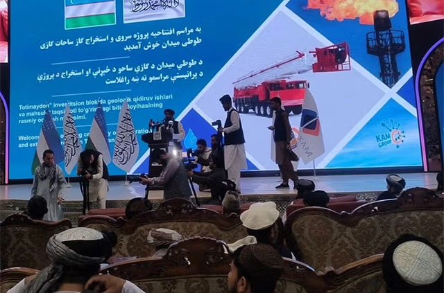 Gas Field Development in Afghanistan Launched with Participation of Uzbek Company