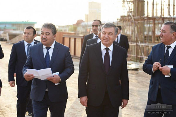 Shavkat Mirziyoyev visits Navoi region
