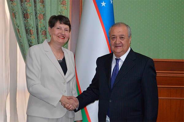 Uzbek FM receives Ambassador of Finland