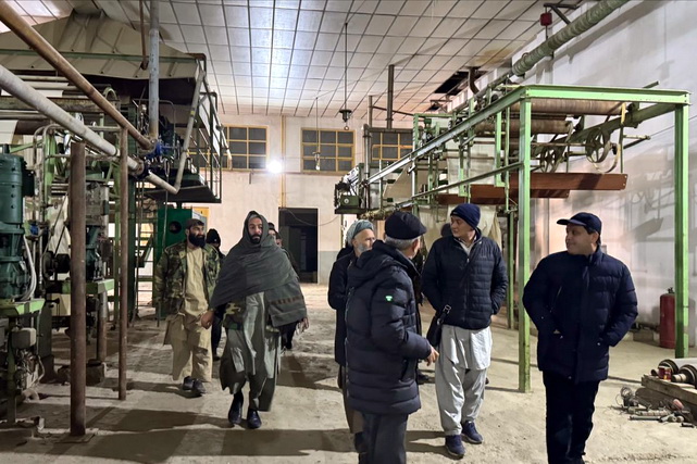 Afg‘onistonning Nasaji Textile Factory korxonasi bilan hamkorlik o‘rnatildi