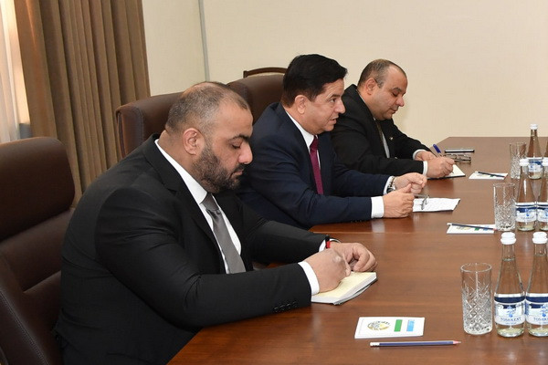 Uzbek MFA hosts a meeting with the Ambassador of Palestine