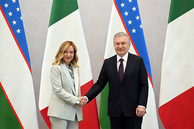 O‘zbekiston-Italiya munosabatlari jadal rivojlanmoqda