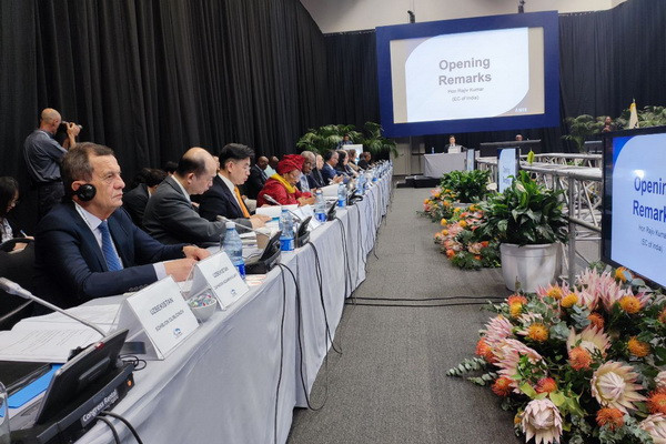 A delegation of the CEC of Uzbekistan takes part in the fifth General Assembly of the World Association of Electoral Bodies