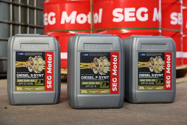 The first Italian-made SEG Motol synthetic and semi-synthetic oils were supplied to the market of Uzbekistan