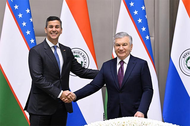 Президенты Узбекистана и Парагвая подписали Совместное заявление