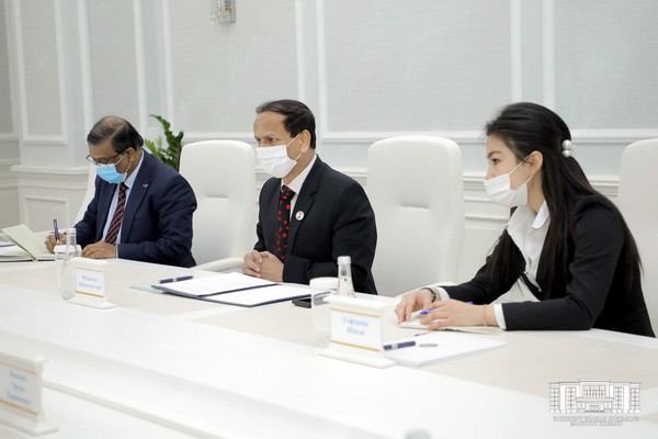 Jakhongir Artikkhodjaev meets with the Ambassador of the Republic of Bangladesh