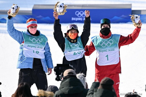 Snowboarder Su hands China record 6th gold at single Olympics as Norway leads medal count