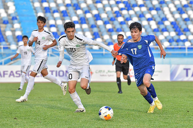 Узбекистан U-16 сыграл вничью с Туркменистаном на CAFA