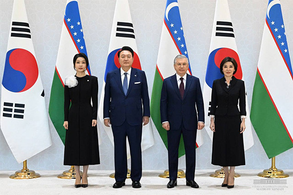 Корея Республикаси Президентини тантанали кутиб олиш маросими бўлди