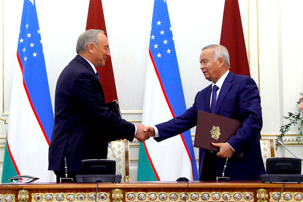 Uzbekistan and Latvia sign several interstate documents