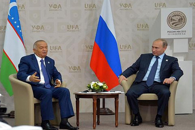 Владимир Путин пригласил главу Узбекистана посетить РФ