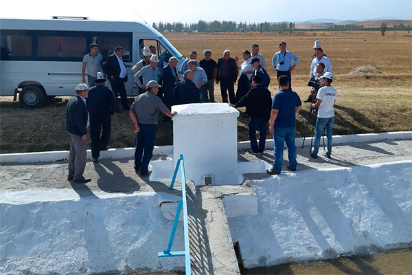 First joint meeting of the small basin councils of Kyrgyzstan and Uzbekistan parts of Padysh-Ata river