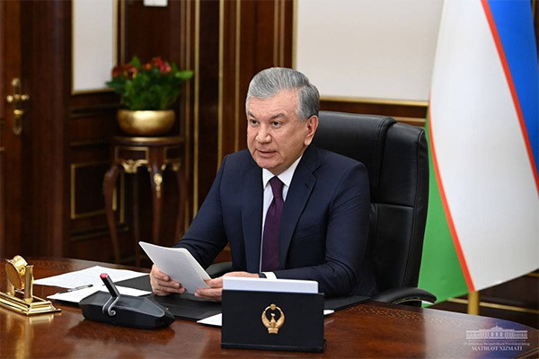 President of Uzbekistan takes part in a meeting of the Supreme Eurasian Economic Council