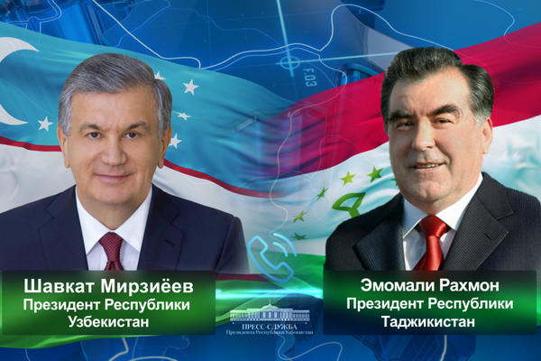 Ўзбекистон ва Тожикистон етакчилари эришилган келишувларнинг бажарилишини кўриб чиқдилар