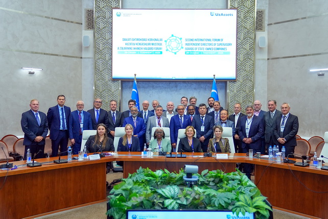 Second International Forum of Independent Directors Held in Tashkent