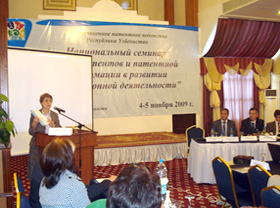 Tashkent host seminar on patents, patent information