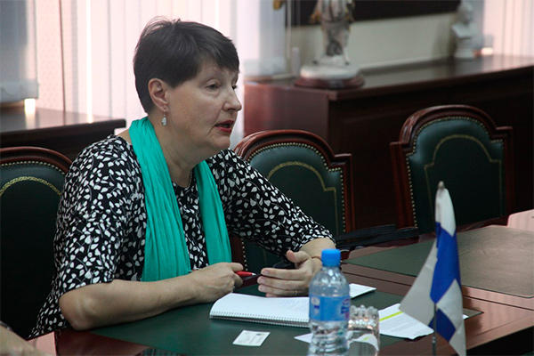 Sherzod Asadov holds talks with the Ambassador of the Republic of Finland