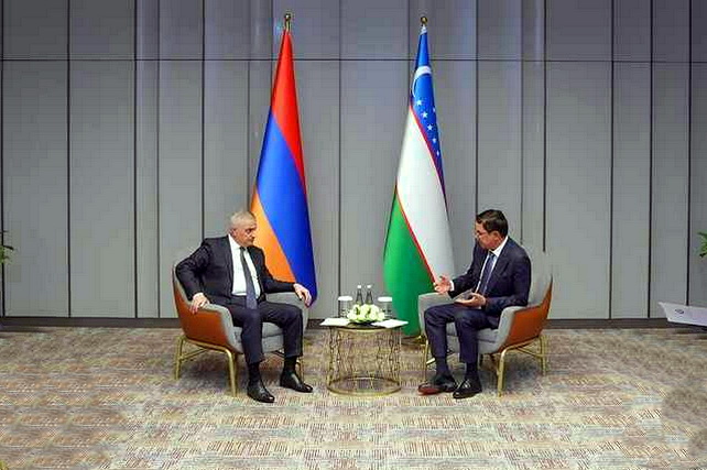 Armaniston Respublikasi Bosh vazir o‘rinbosari bilan uchrashuv o‘tkazildi