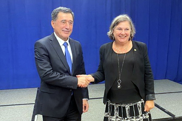 Vladimir Norov meets with US Under Secretary of State for Political Affairs