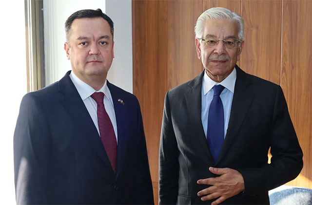 O‘zbekiston elchisi Pokiston mudofaa vaziri bilan uchrashdi