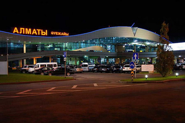 Protesters seized Almaty airport