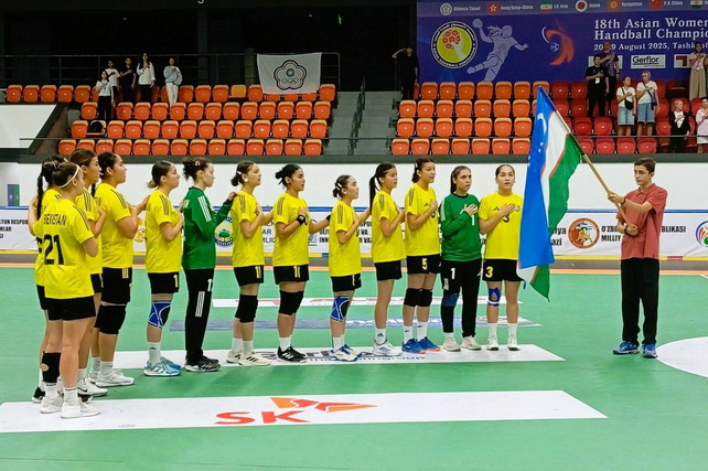 Gandbol bo‘yicha O‘zbekiston U-19 ayollar terma jamoasi diskvalifikatsiya qilindi