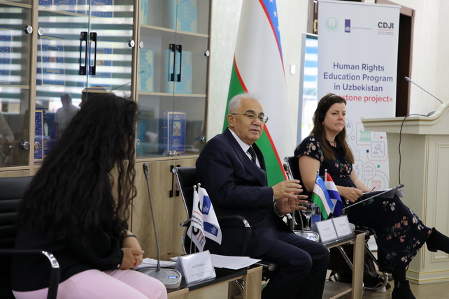 Public Lecture by International Expert of the Capstone Project Uzbekistan Held at the National Center of the Republic of Uzbekistan for Human Rights